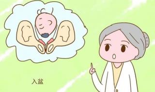 胎儿入盆什么感觉