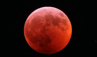 红色月亮代表什么预兆 红色月亮代表什么预兆