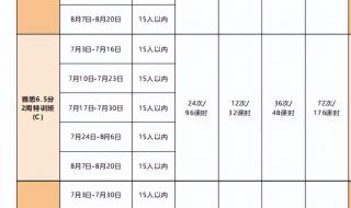 alevel课程暑假培训班